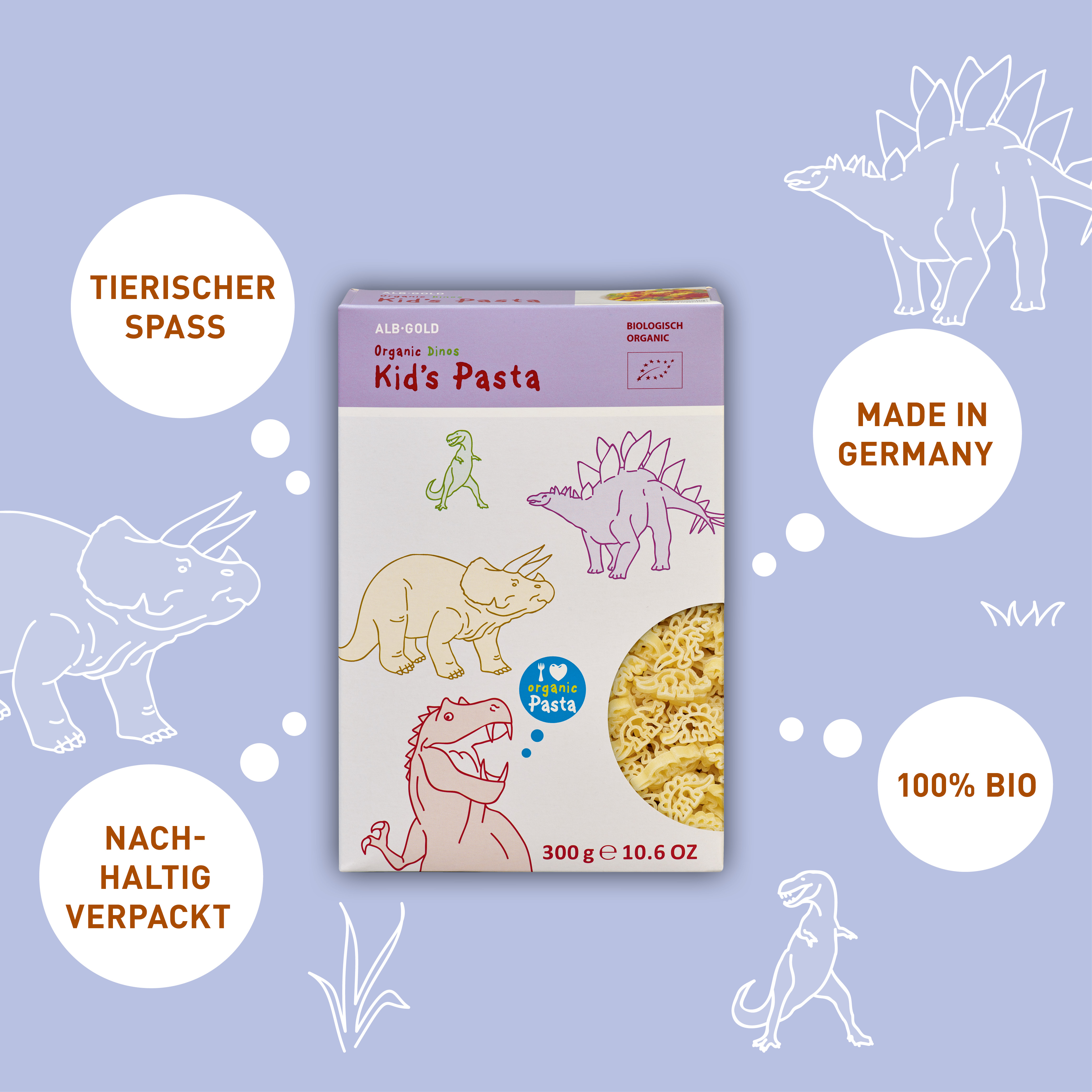 Bio Kid’s Pasta Dinos