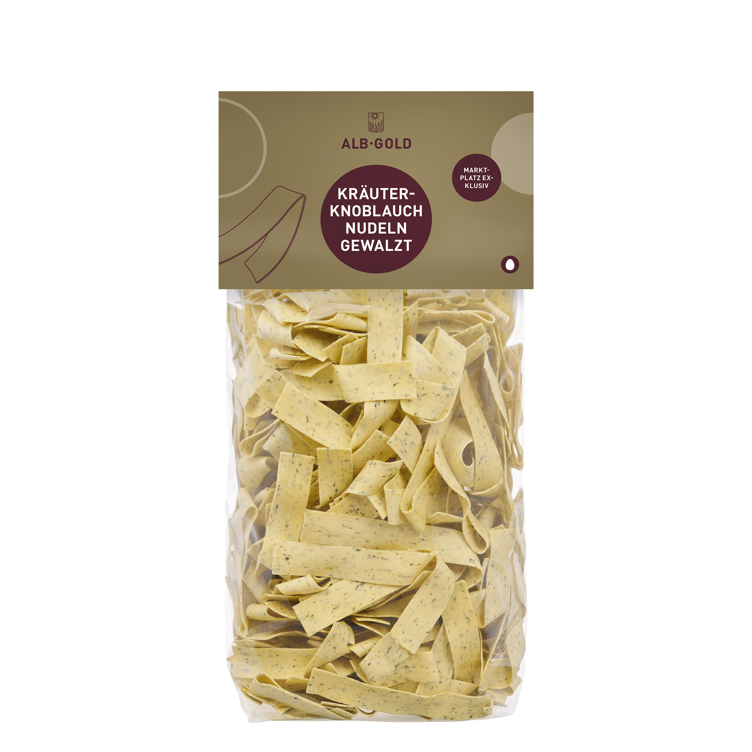 Kräuter Knoblauch Pappardelle