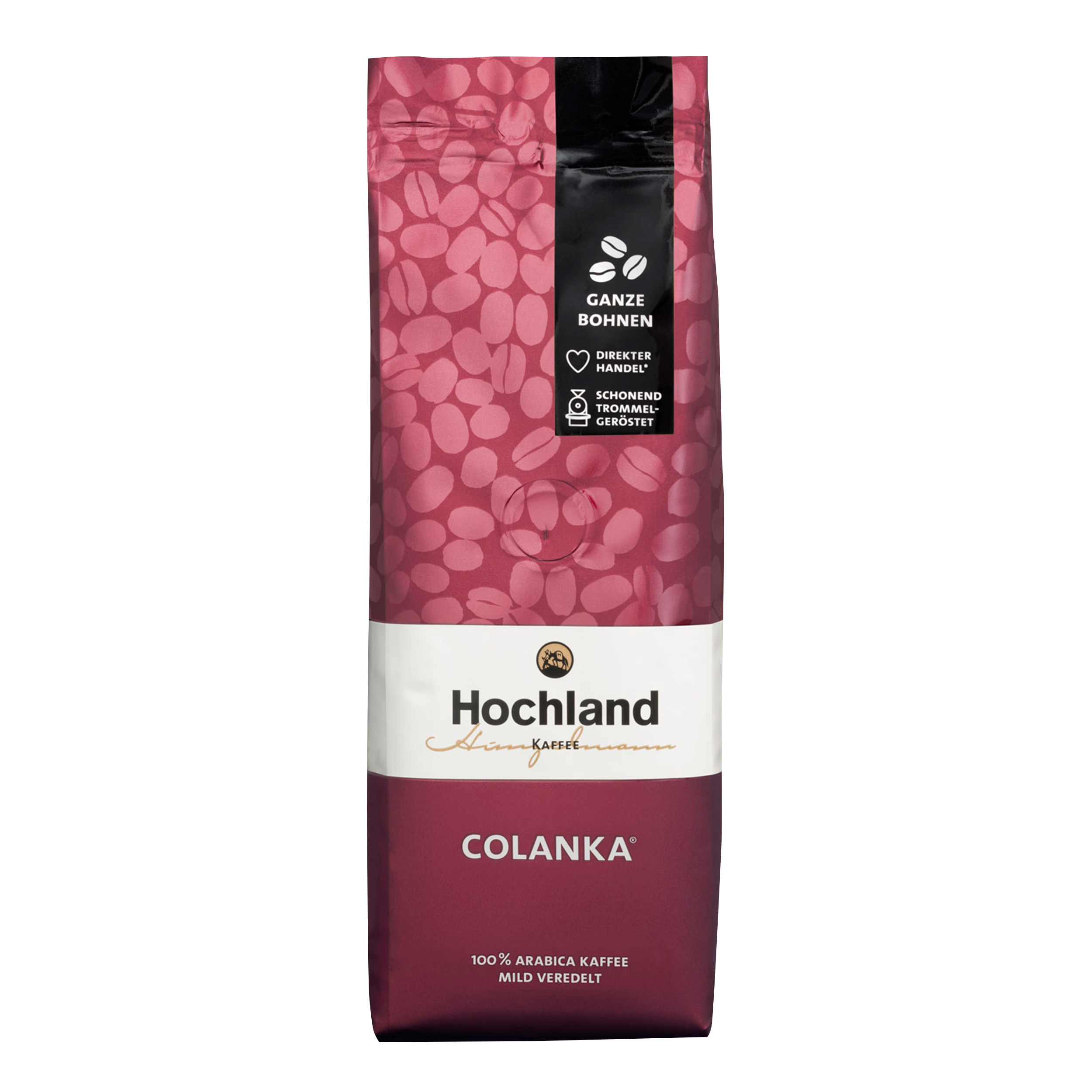 Colanka Kaffee, ganze Bohnen