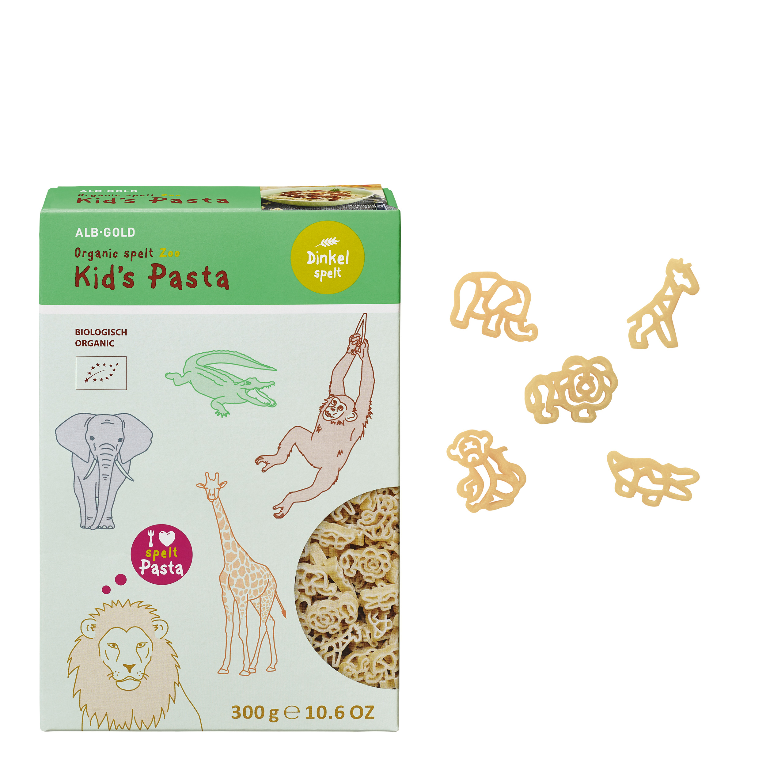 Bio Dinkel Kid’s Pasta Zoo