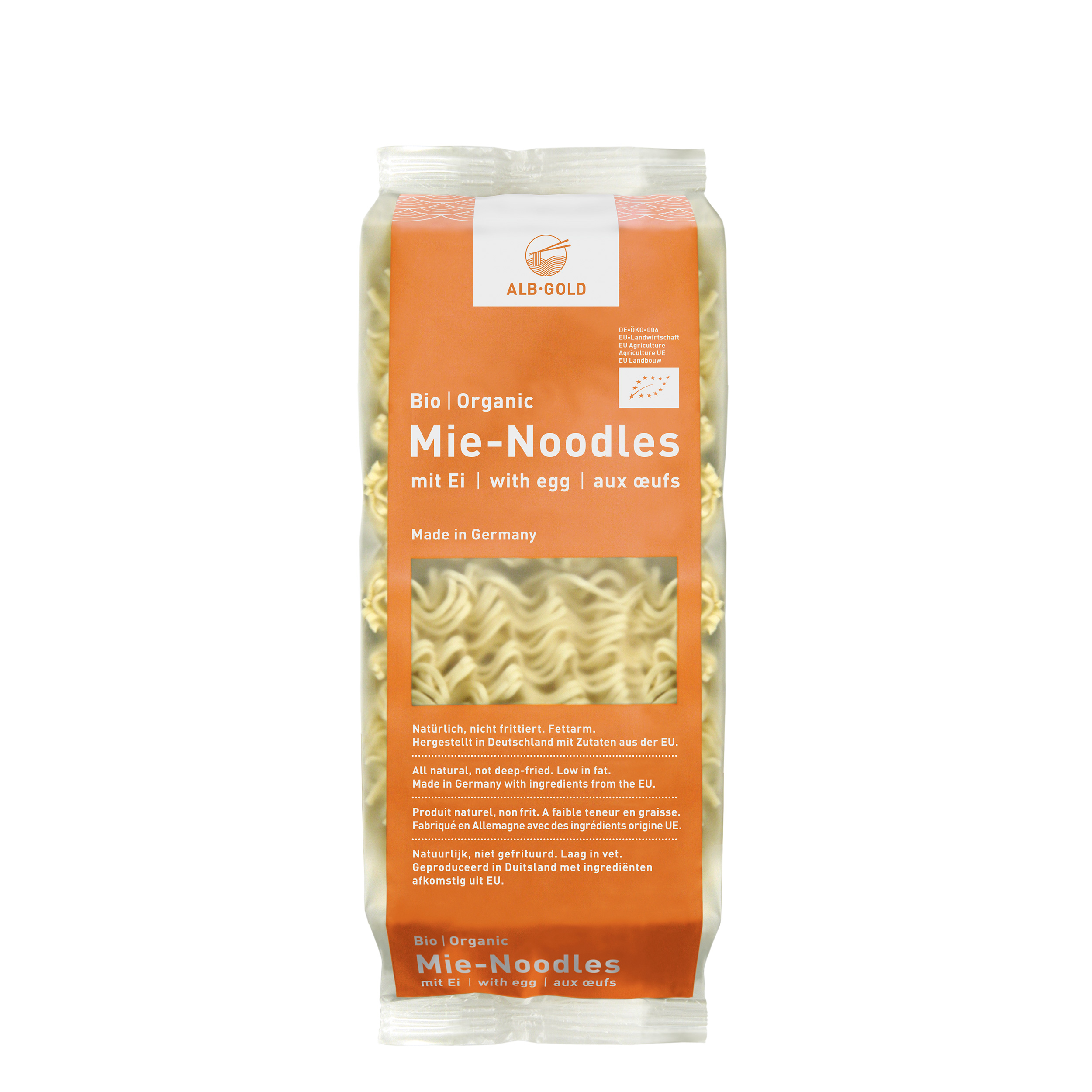 Bio Mie-Noodles mit Ei