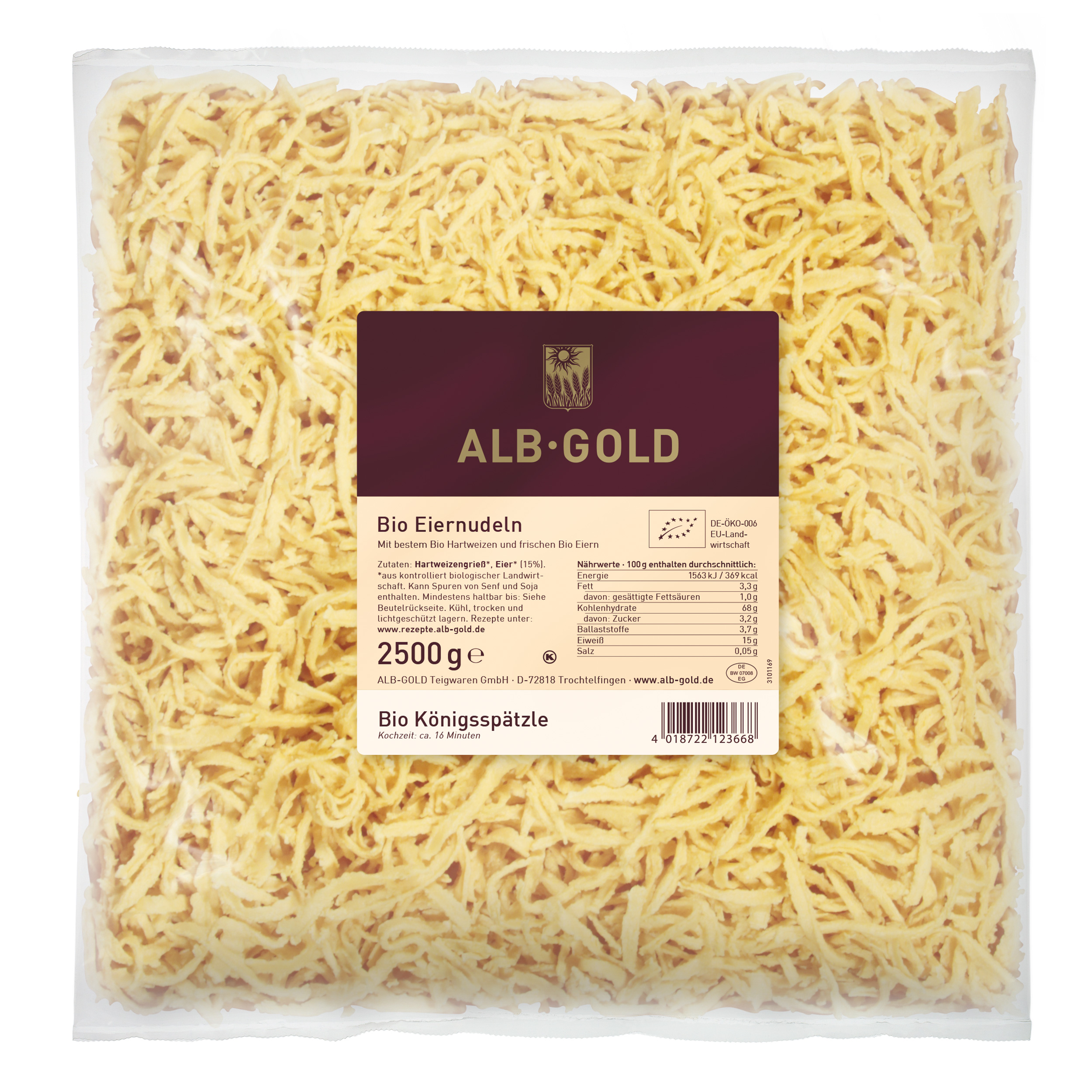 Bio Königsspätzle