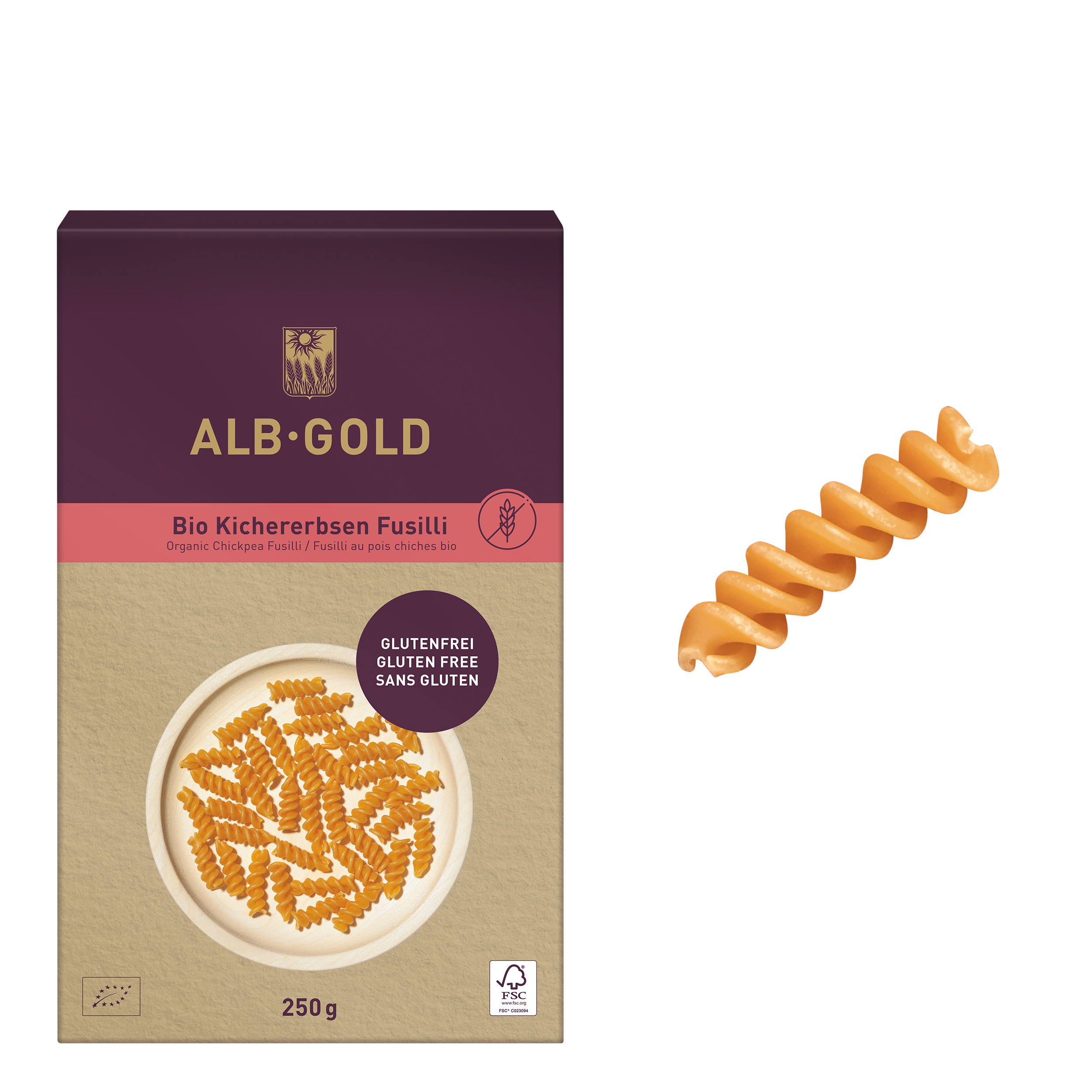 Bio Kichererbsen Fusilli