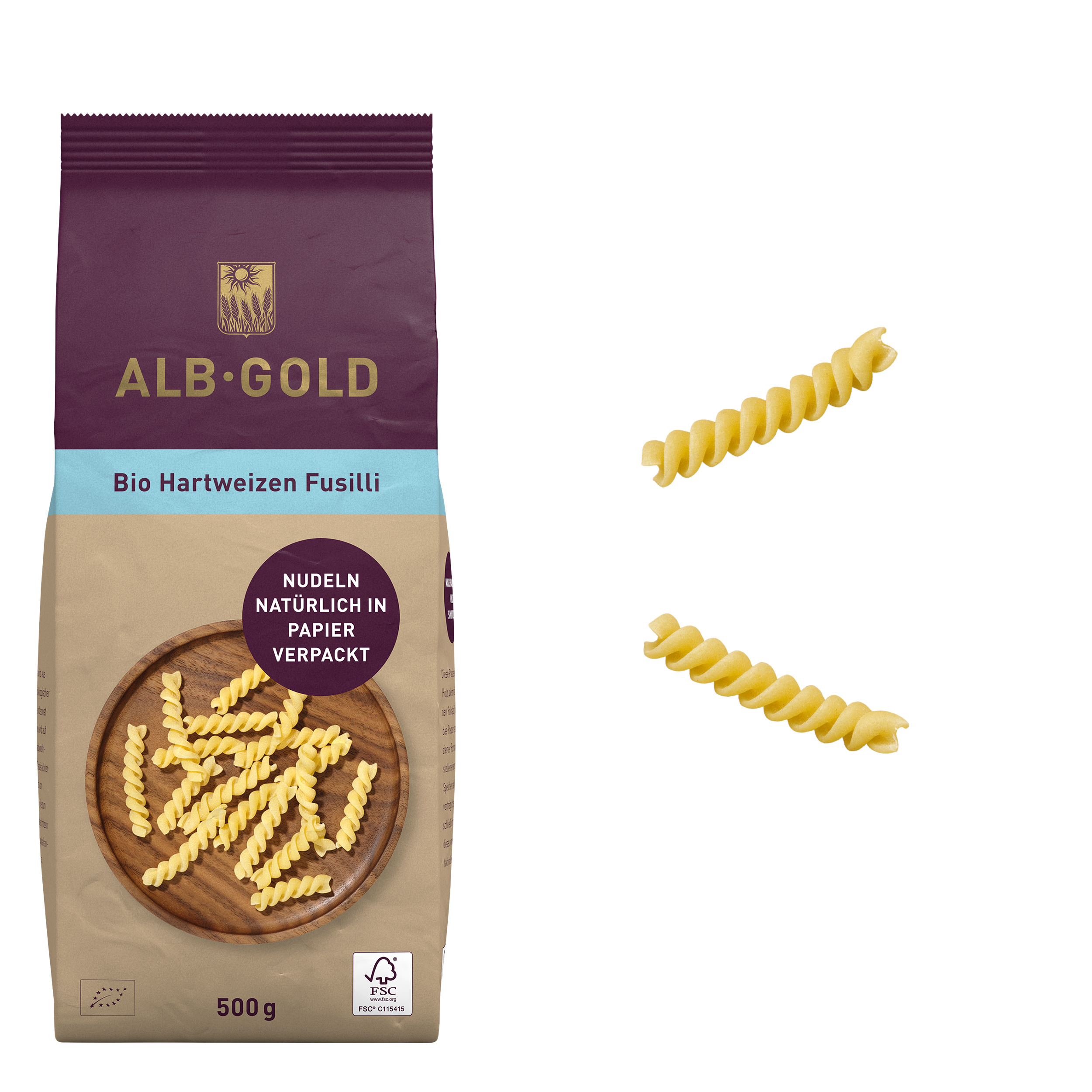 Bio Hartweizen Fusilli